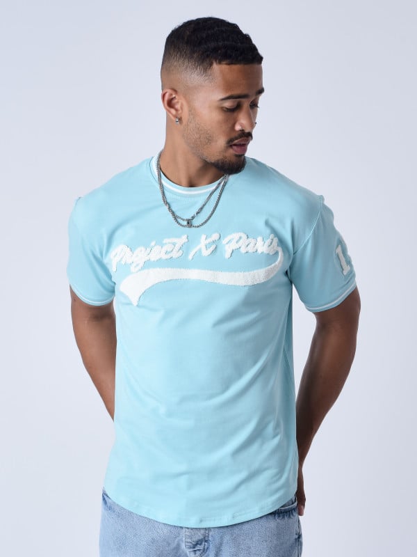 Project X Paris T-shirt Style Universitaire Avec Logo