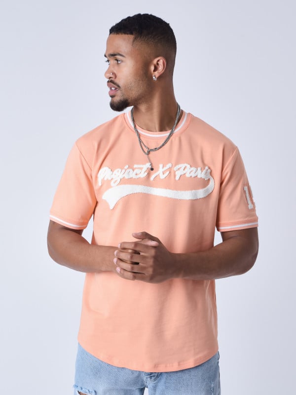 Project X Paris T-shirt Style Universitaire Avec Logo