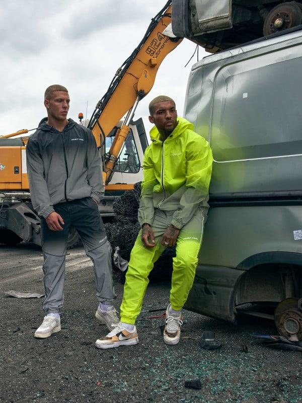 Project X Paris Veste à Capuche Dégradé Réfléchissante