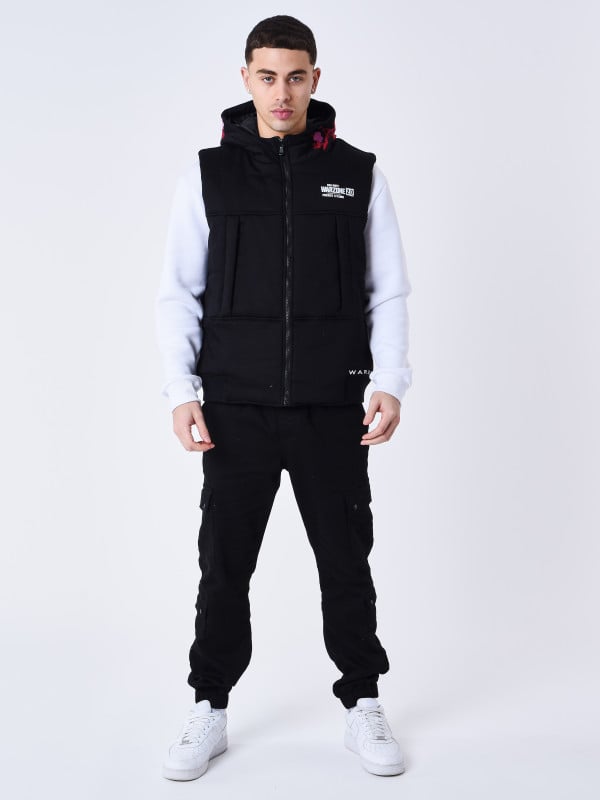 Project X Paris Veste à Capuche Sans Manches Call Of Duty Broderie Sakura