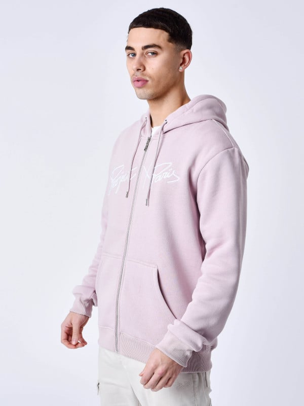 Project X Paris Veste A Capuche Zippé à Broderie Origin