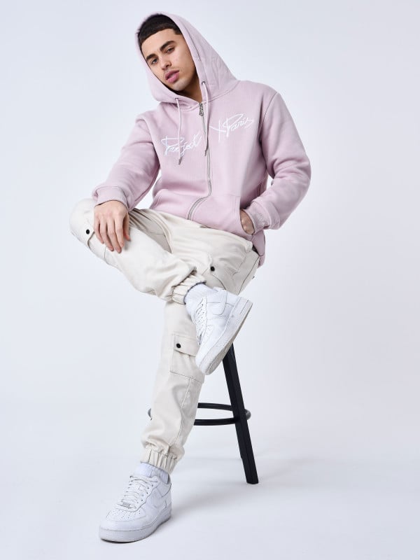 project x paris Veste a capuche zippé à broderie Origin
