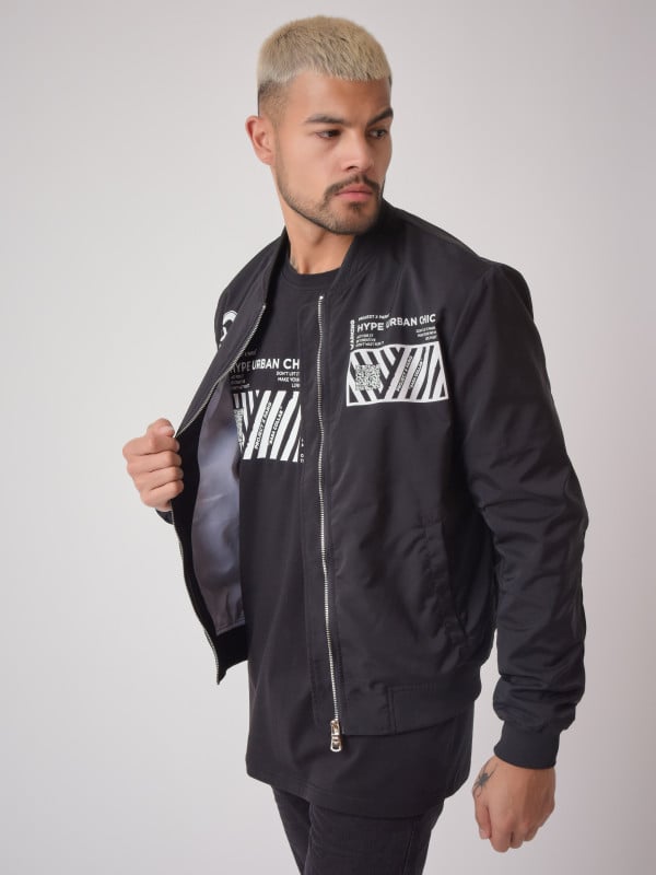 project x paris Veste col teddy graphisme " Baba Collab"