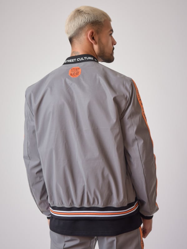 Project X Paris Veste Col Teddy Style Baseball " Baba Collab"