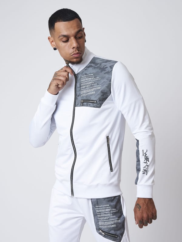 Project X Paris Veste Empiècement Militaire Reflect