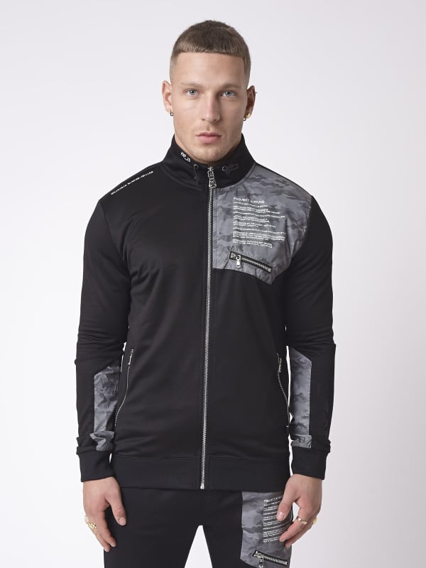 Project X Paris Veste Empiècement Militaire Reflect