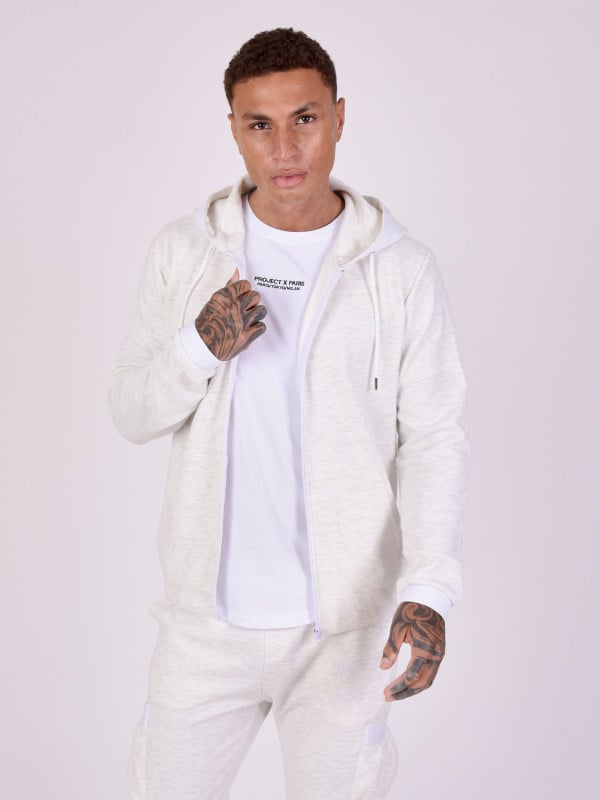 Project X Paris Veste En Tissus Texturé Et Details élastique Sport