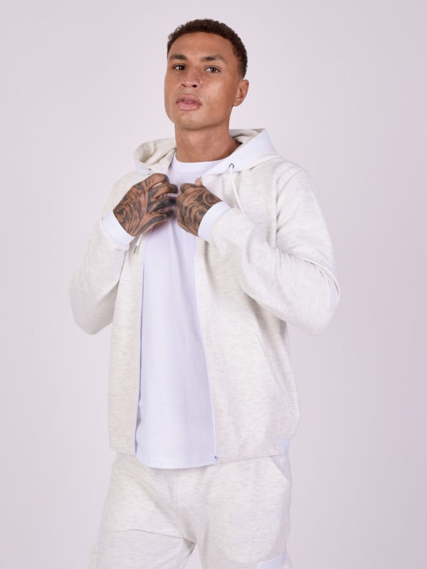 project x paris Veste en tissus texturé et details élastique sport