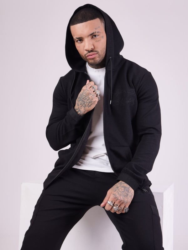 project x paris Veste en tissus texturé et details élastique sport