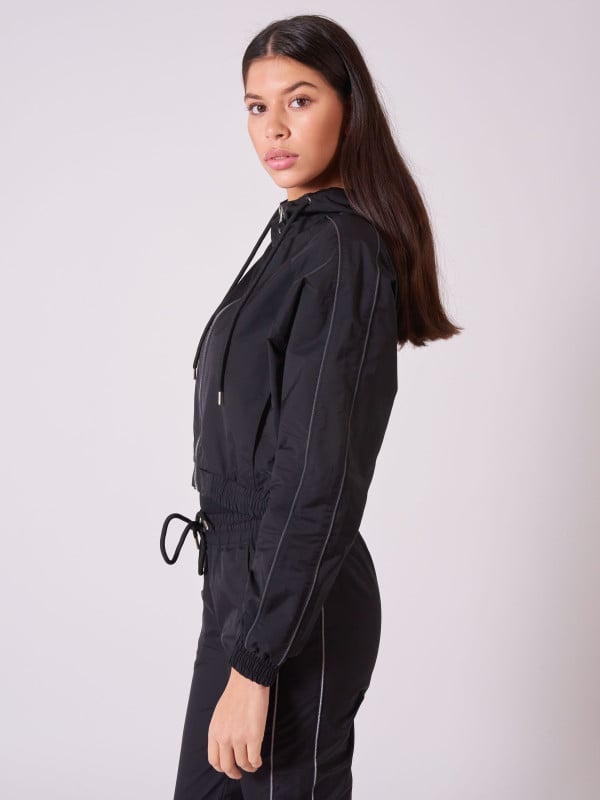 Project X Paris Veste Oversize élastiquée Réfléchissante Avec Piping