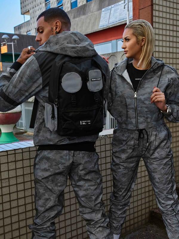 Project X Paris Veste Réfléchissante Avec Imprimé Camouflage "CAMO REFLECT"