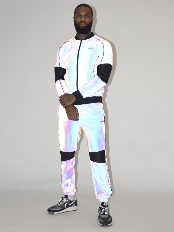 Project X Paris Veste Style Bomber Empiècement Reflect