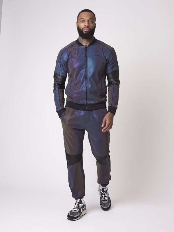 Project X Paris Veste Style Bomber Empiècement Reflect