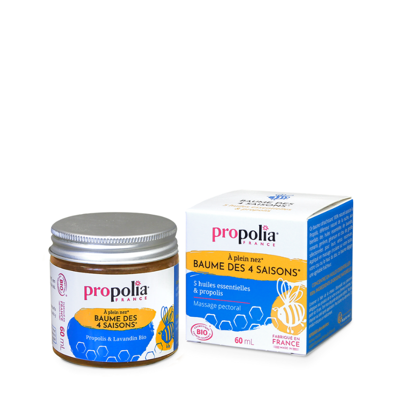 propolia Baume des 4 saisons® certifié Bio Propolis Lavandin & Romarin