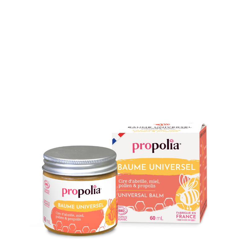 propolia Baume universel - Miel propolis pollen & cire d'abeille