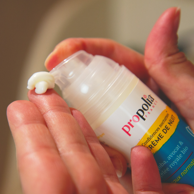 Propolia Crème De Nuit Certifiée Bio - Peaux Normales
