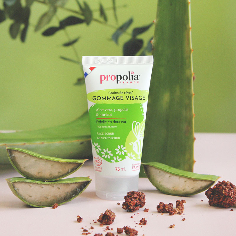 Propolia Gommage Visage Bio Propolis Aloe Vera & Abricot