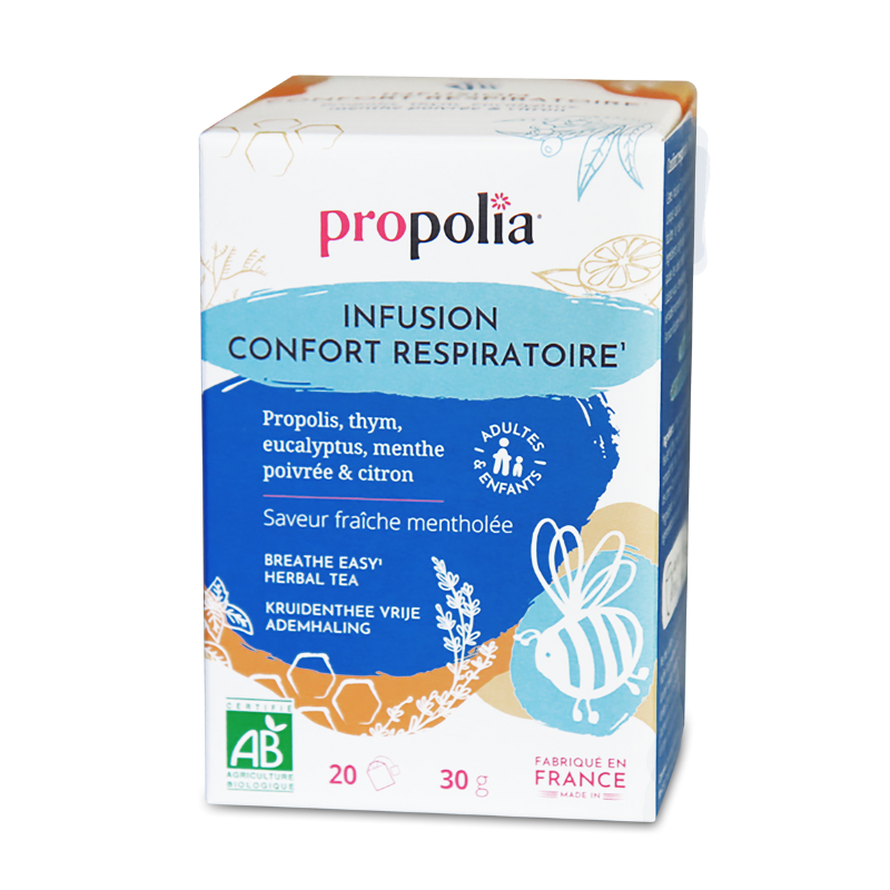 propolia Infusion Confort respiratoire Bio Propolis & Plantes