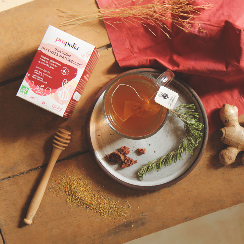 Propolia Infusion Défenses Naturelles Bio Propolis & Plantes