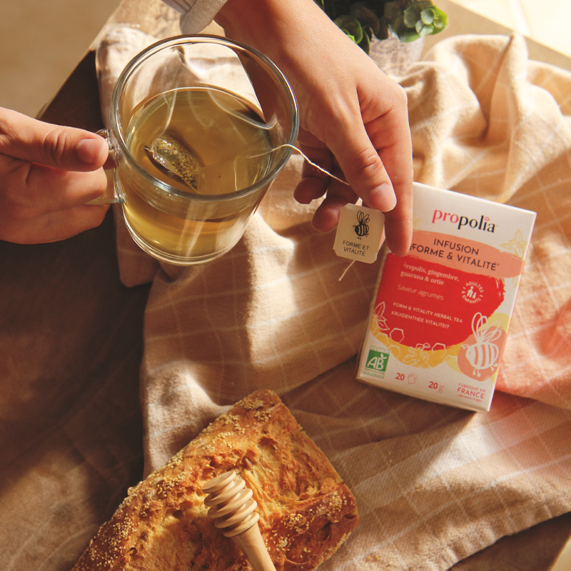 Propolia Infusion Forme & Vitalité Bio Propolis & Plantes