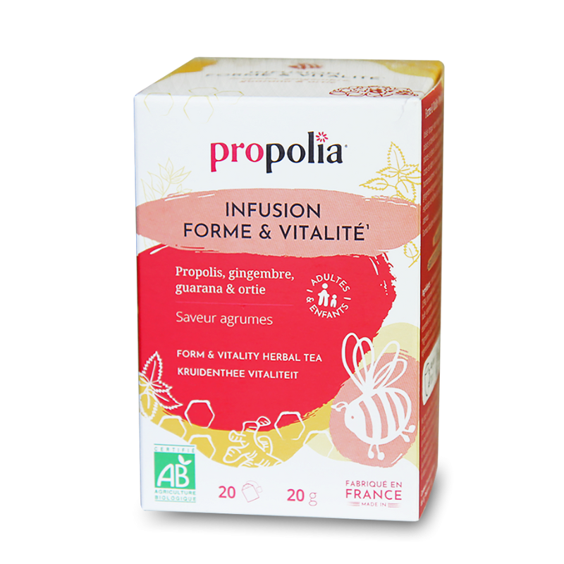 propolia Infusion Forme & Vitalité Bio Propolis & Plantes