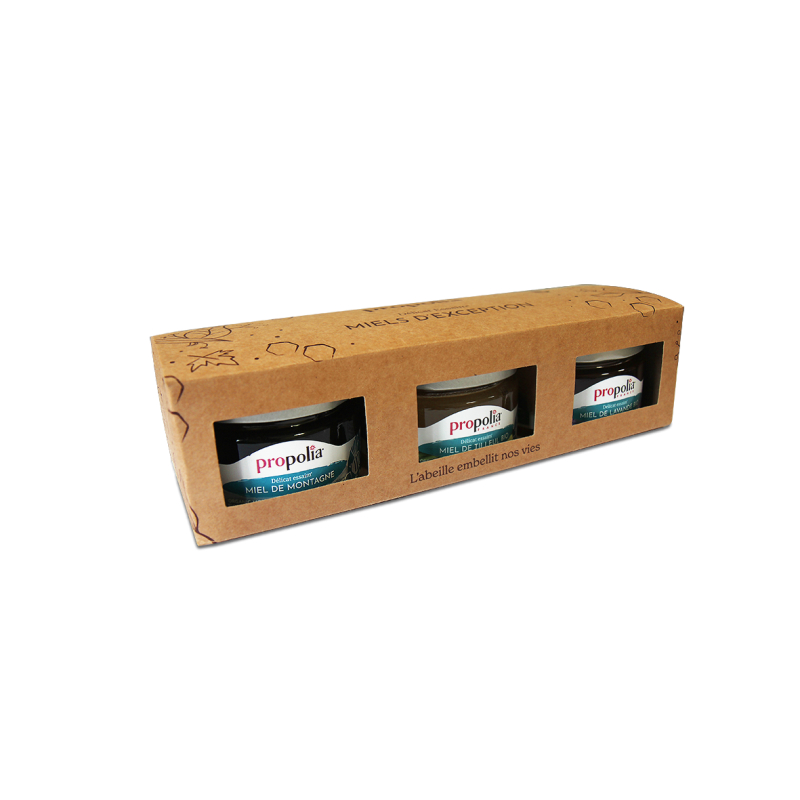 propolia Coffret 3 miels BIO