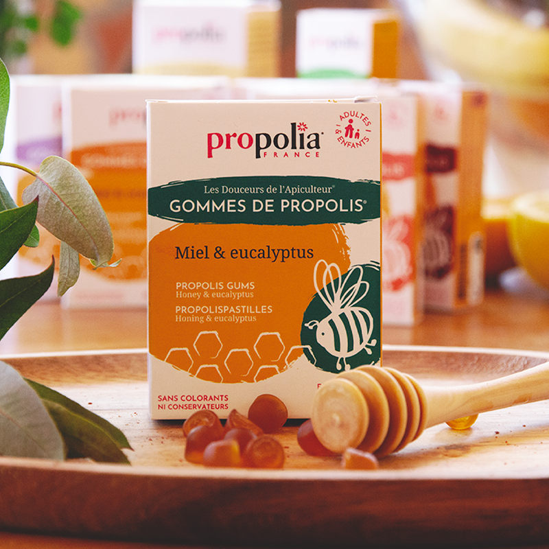 Propolia Gommes De Propolis Miel & Eucalyptus