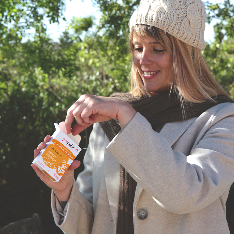 Propolia Gommes De Propolis Miel & Orange