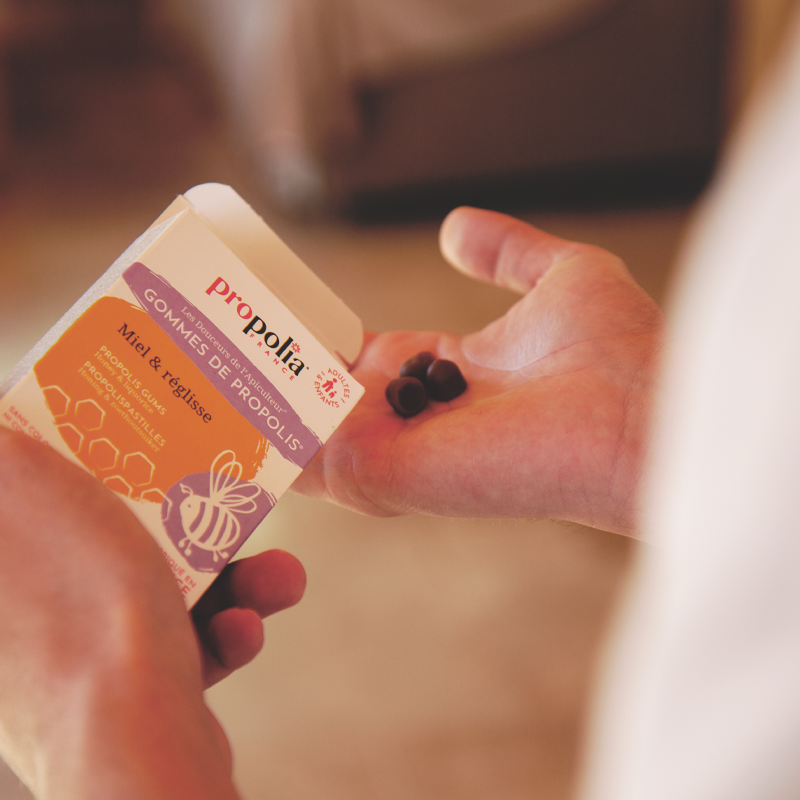 Propolia Gommes De Propolis Miel & Réglisse