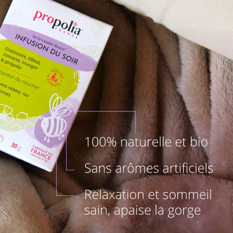 Propolia Infusion Du Soir Bio Propolis & Plantes