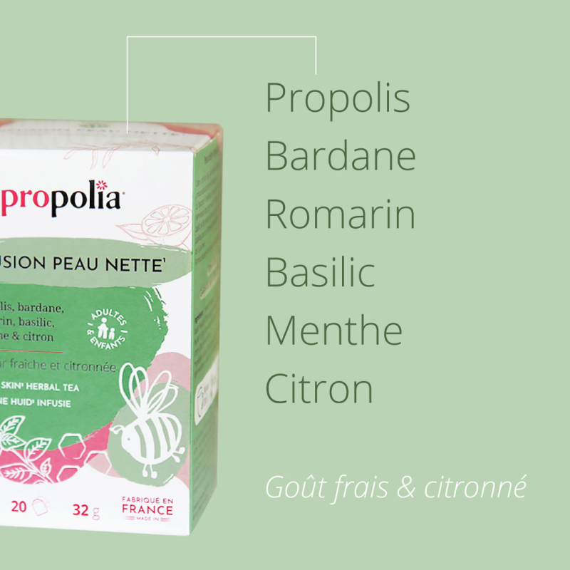 Propolia Infusion Peau Nette Bio Propolis & Plantes