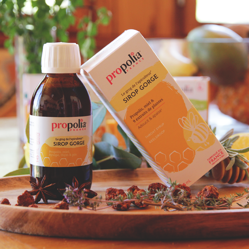 Propolia Sirop Gorge Propolis Miel & Citron