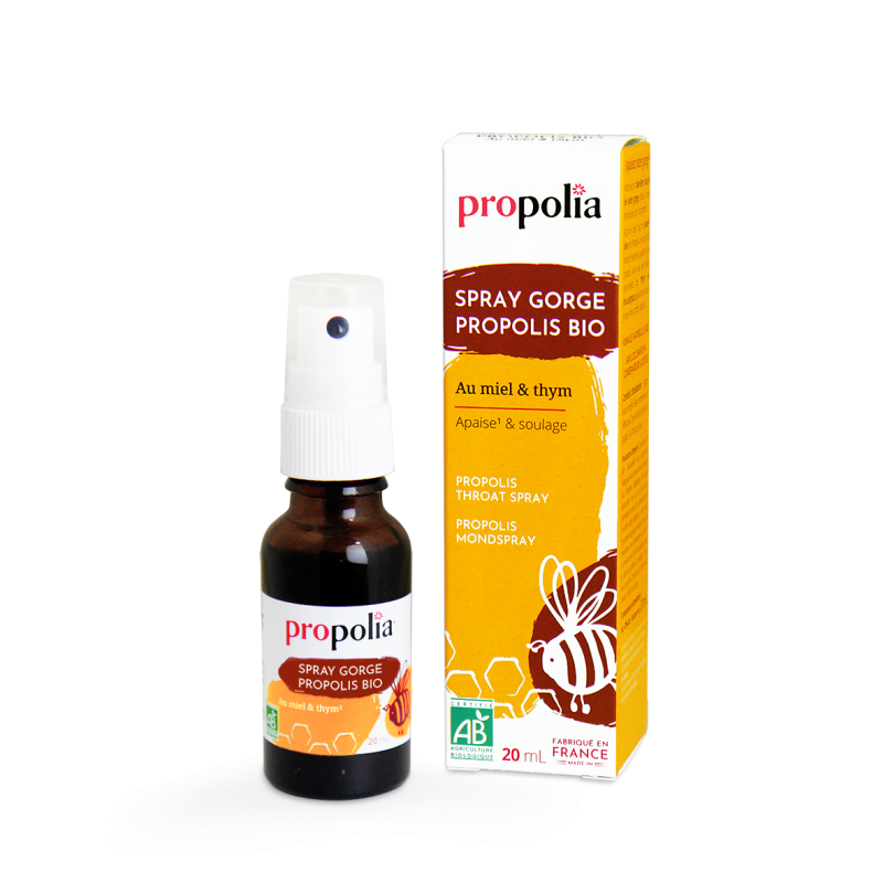 propolia Spray gorge Bio - Propolis Miel & Thym