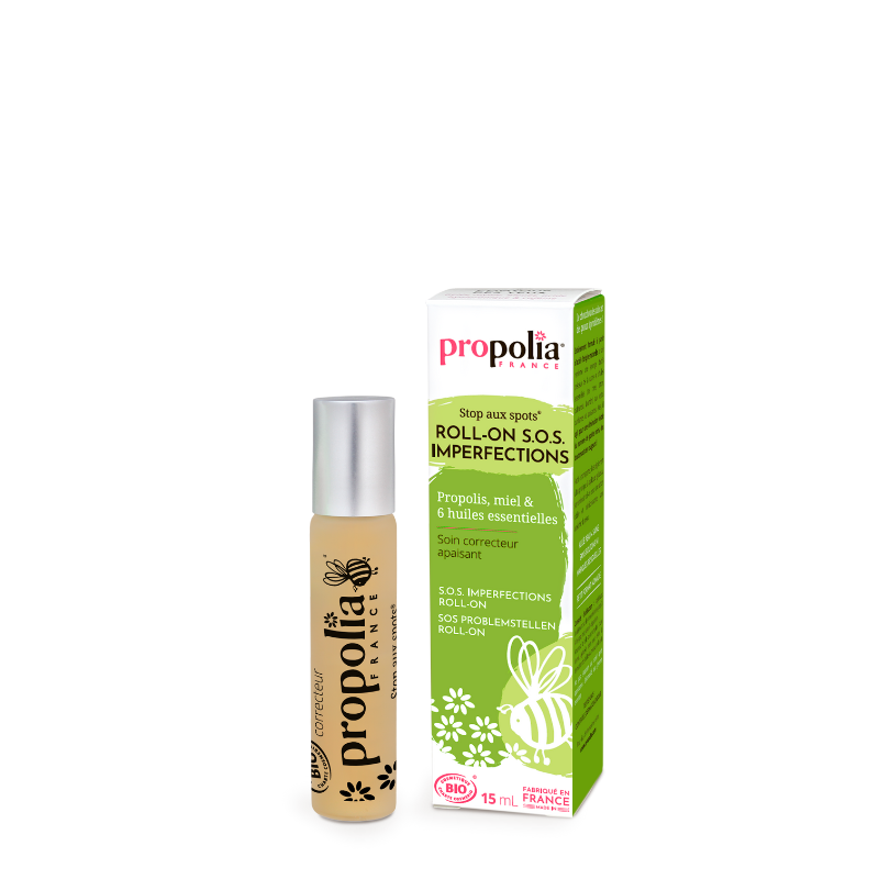 propolia Roll-on SOS imperfections certifié Bio Propolis & Tea tree