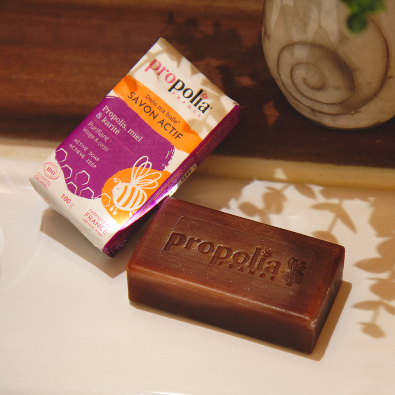 Propolia Savon Actif Visage & Corps - Propolis Miel & Karité