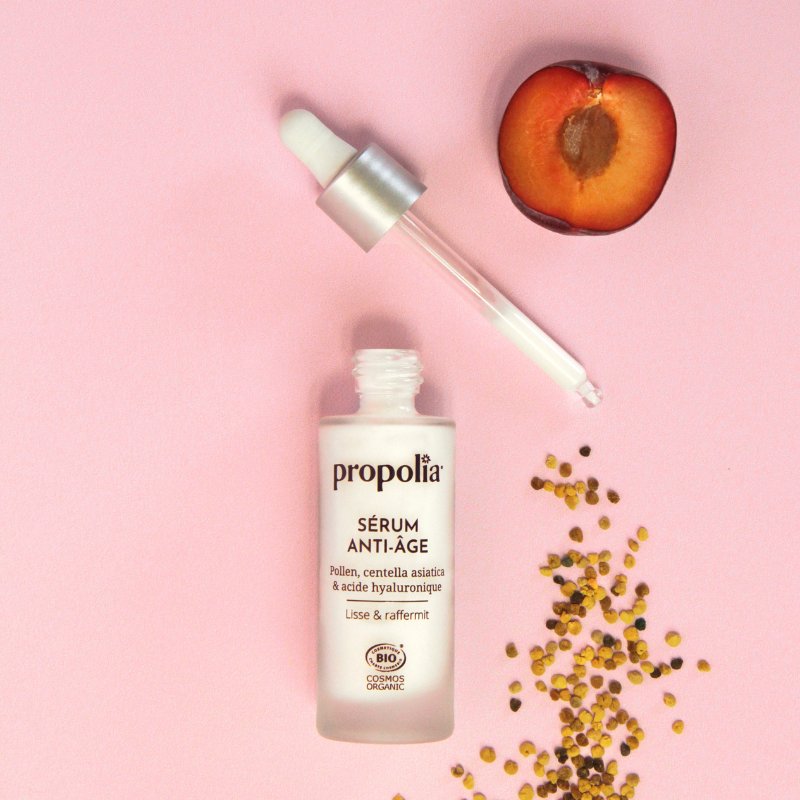 Propolia Sérum Anti-âge Certifié Bio - Pollen Centella Asiatica & Acide Hyaluronique