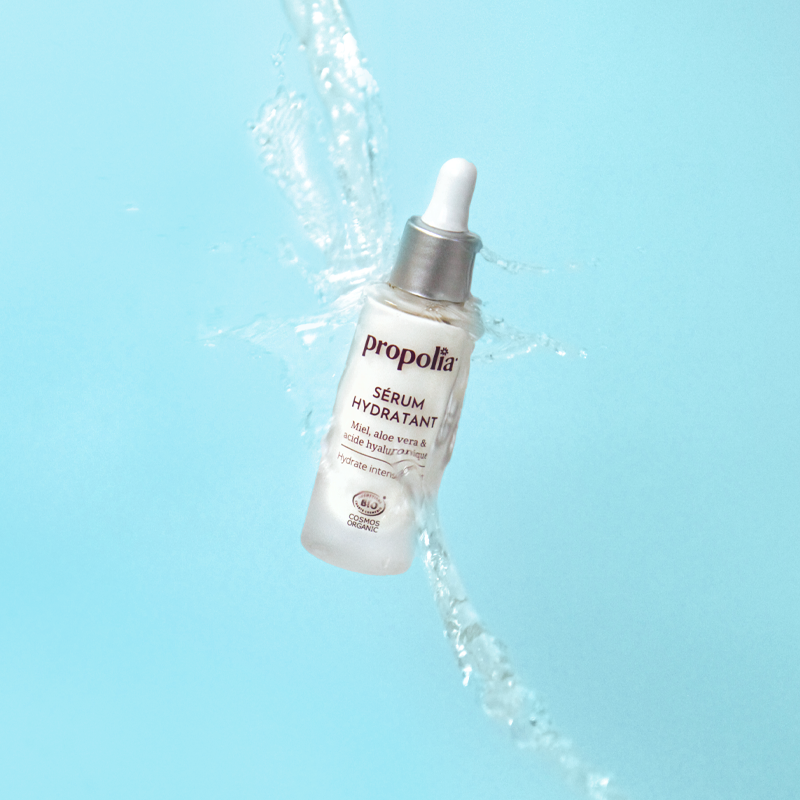 Propolia Sérum Hydratant Certifié BIO - Miel Aloe Vera & Acide Hyaluronique