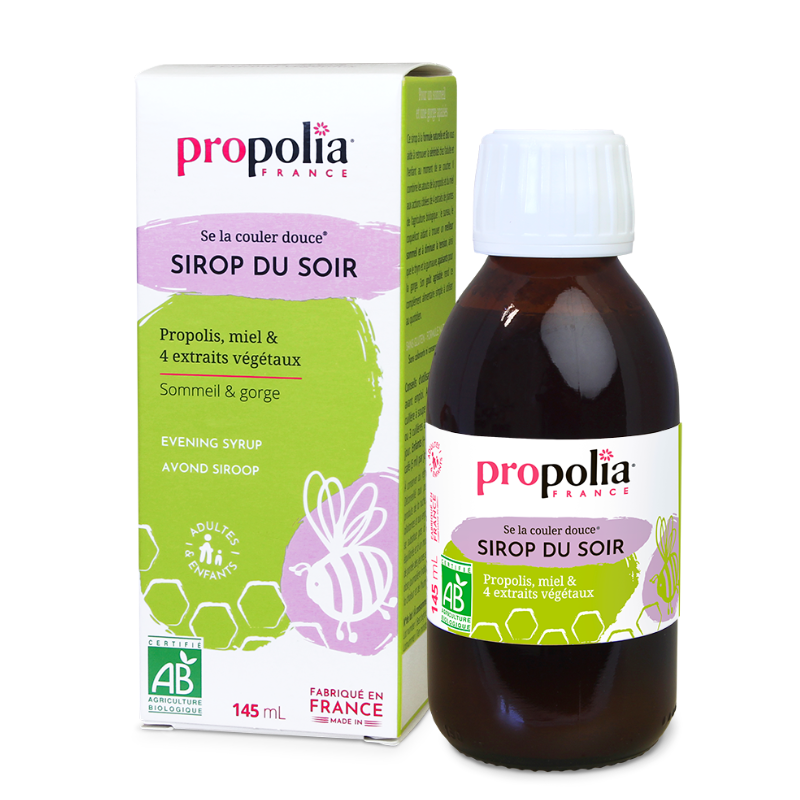 propolia Sirop Sommeil et Gorge Bio Propolis Miel & Thym