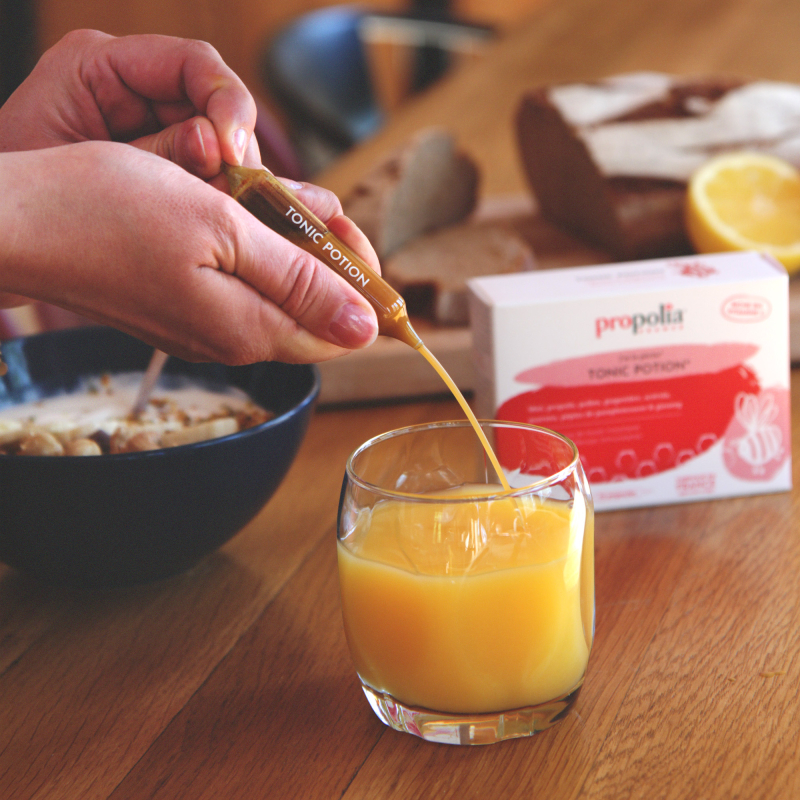 Propolia Tonic Potion - Propolis Miel Pollen Gingembre & Acérola