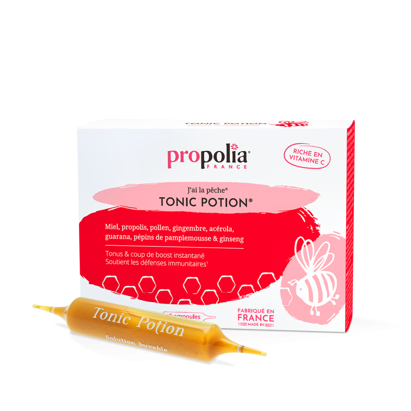propolia Tonic Potion - Propolis Miel Pollen Gingembre & Acérola
