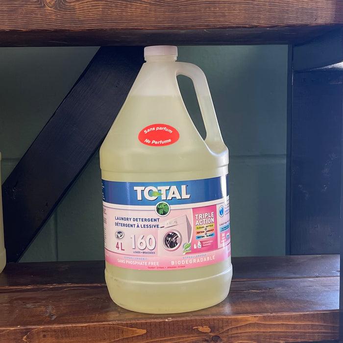pure Détergent lessive Total Fabrication sans parfum 4L en liquidation