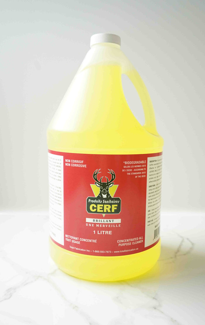 pure Cerf Brillant 4L + 2 linges de ratine