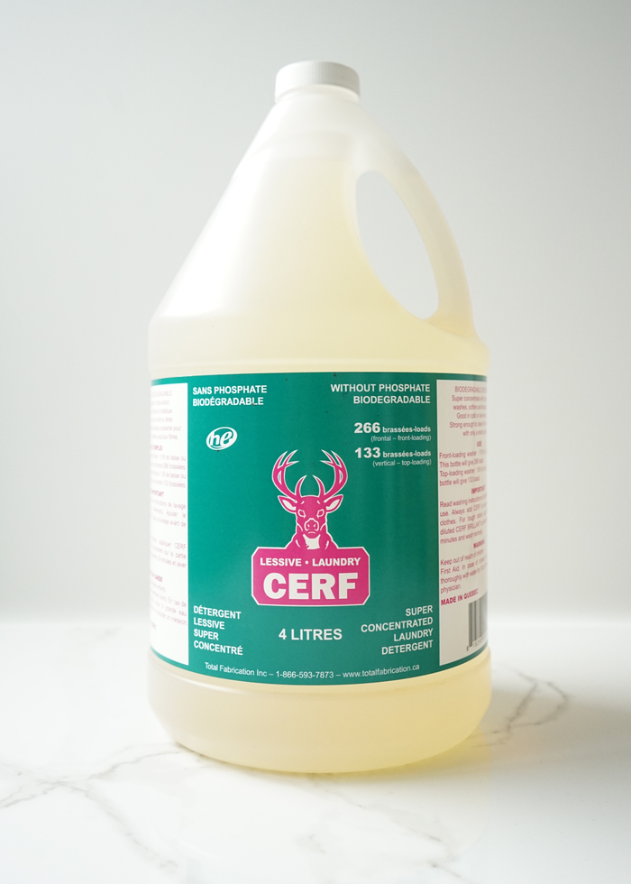 pure Cerf Détergent à lessive ultra concentré 4L