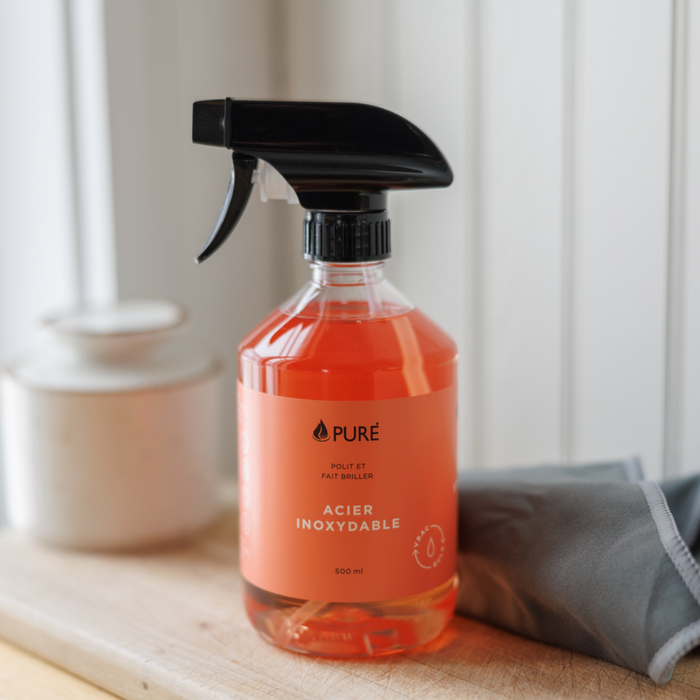 pure Nettoyant acier inoxydable