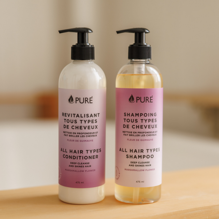 Pure Shampoing Tous Types De Cheveux Fleur De Guimauve