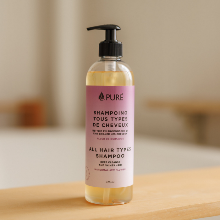 Pure Shampoing Tous Types De Cheveux Fleur De Guimauve