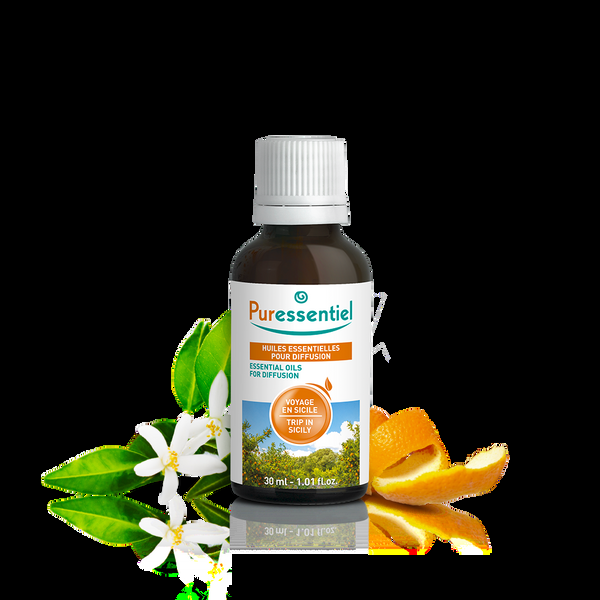 puressentiel Essential Oils For Diffusion Trip In Sicily Blend