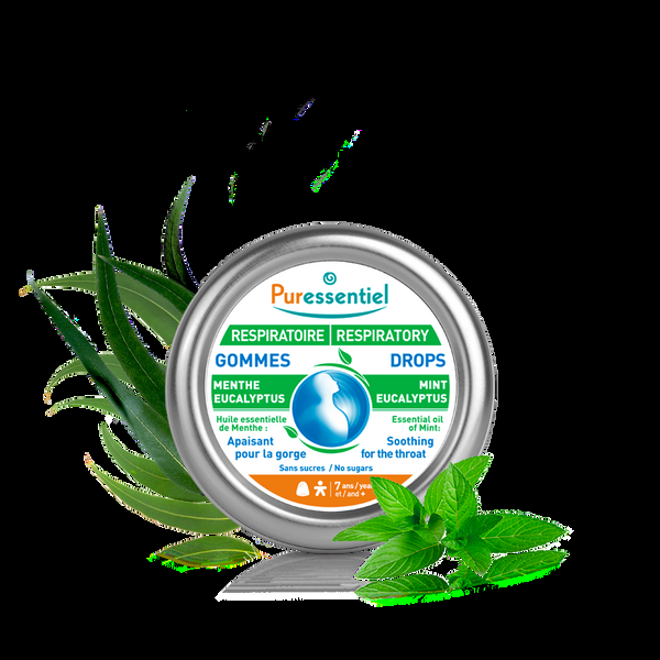 puressentiel Respiratory Mint Eucalyptus Drops