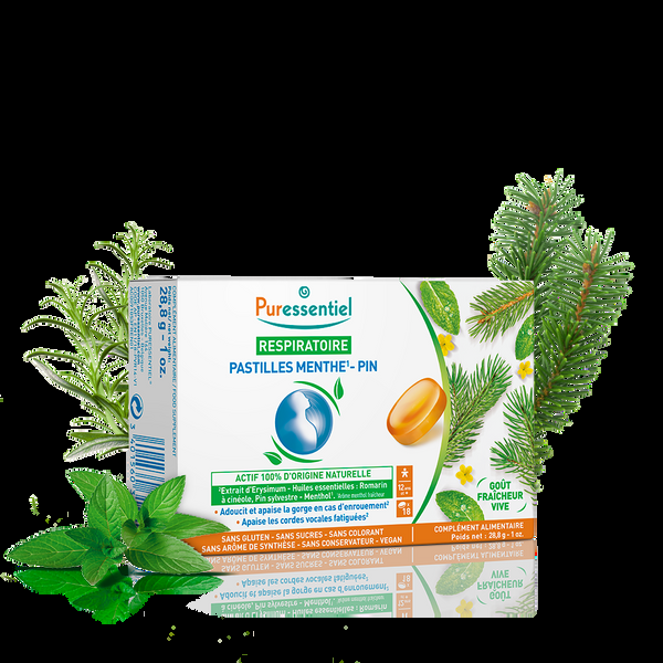 puressentiel Respiratory Mint¹-Pine Lozenges