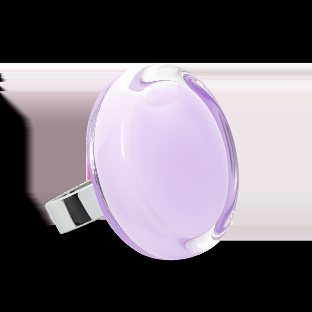 pylones Bague en verre soufflé - Cachou Medium Pastel